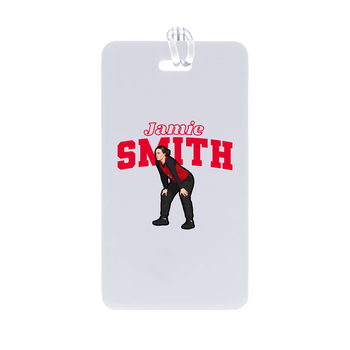 Bag Tag — Name Arch in Classic