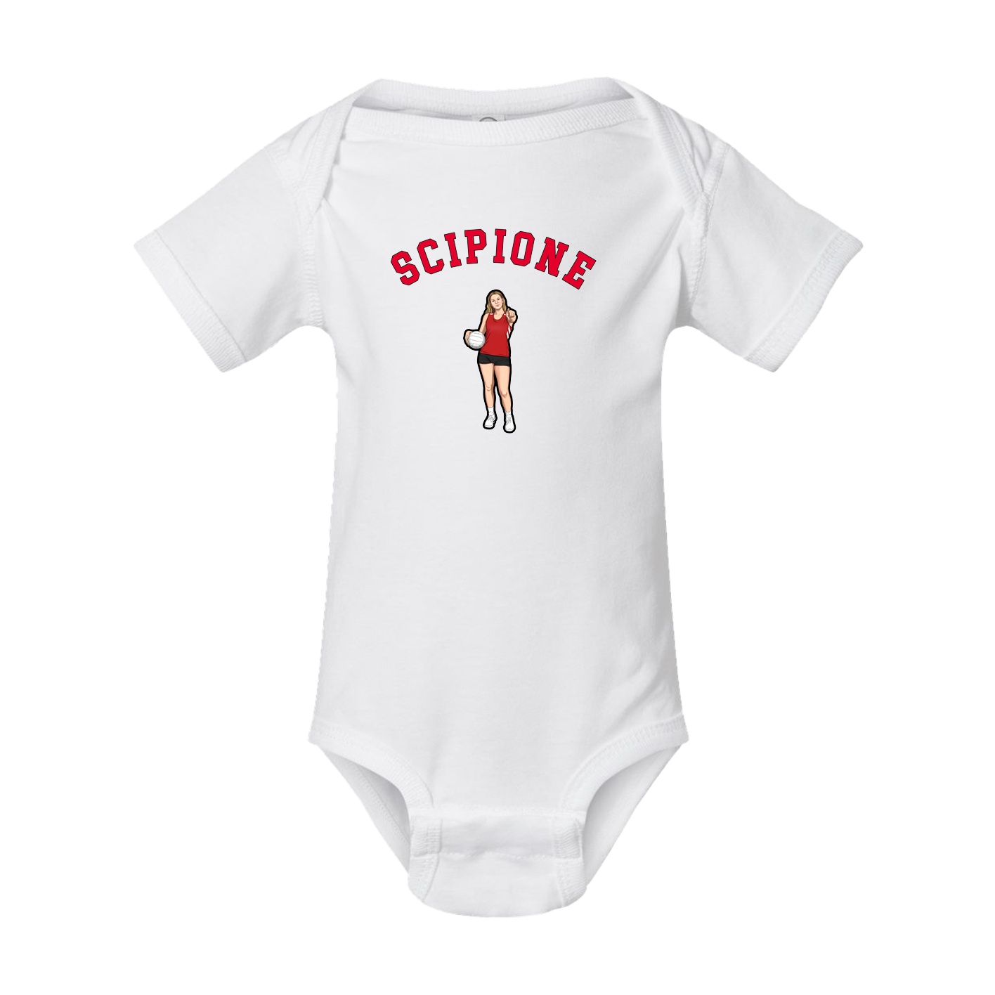 Baby Onesie — Shirsey Arch in White