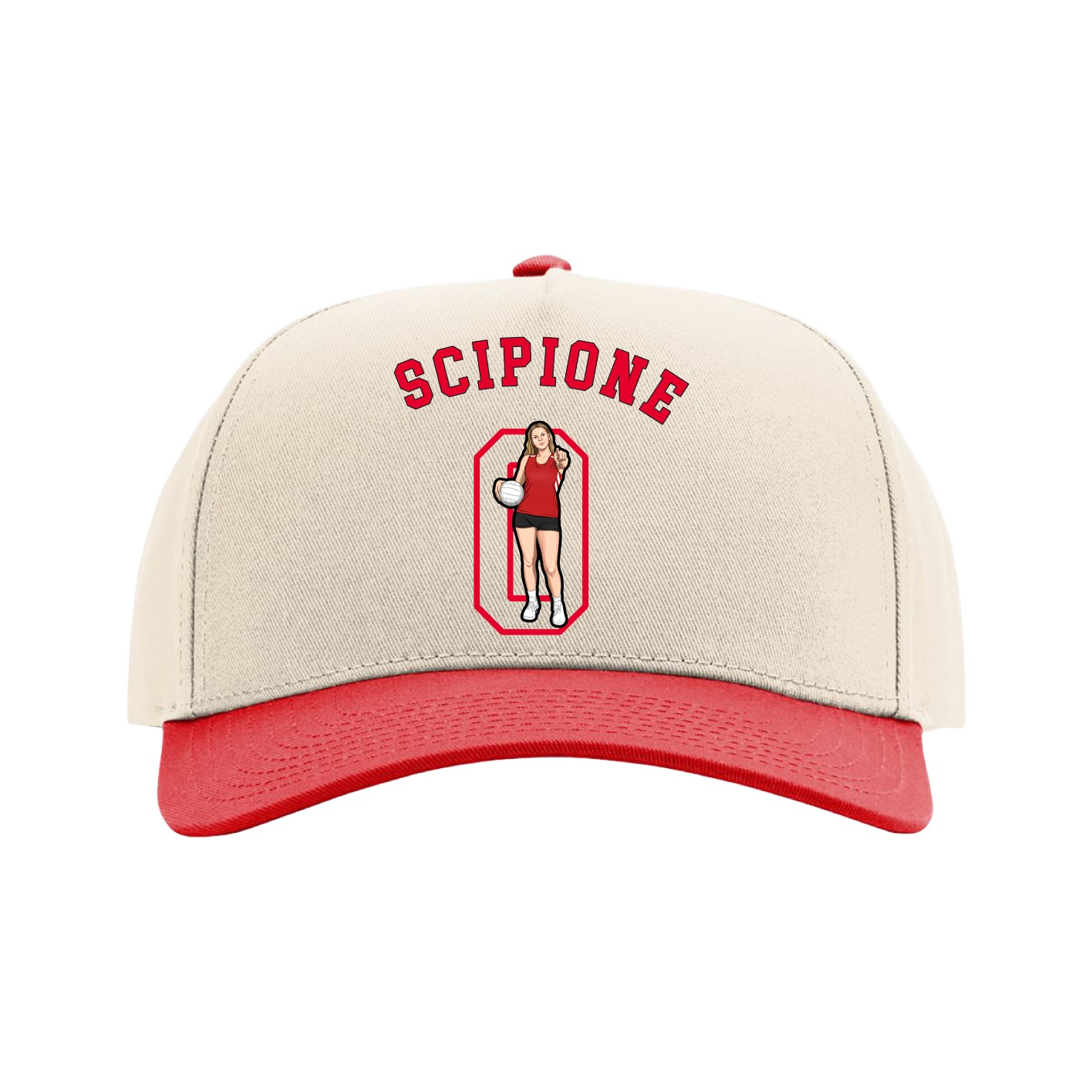 Full Fabric Five-Panel Champ Cap
