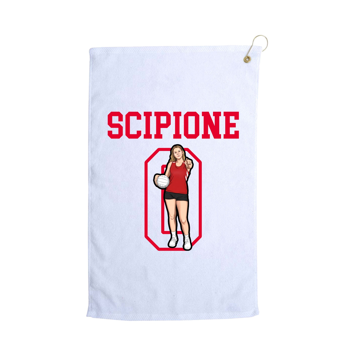 Golf Towel — Shirsey in White