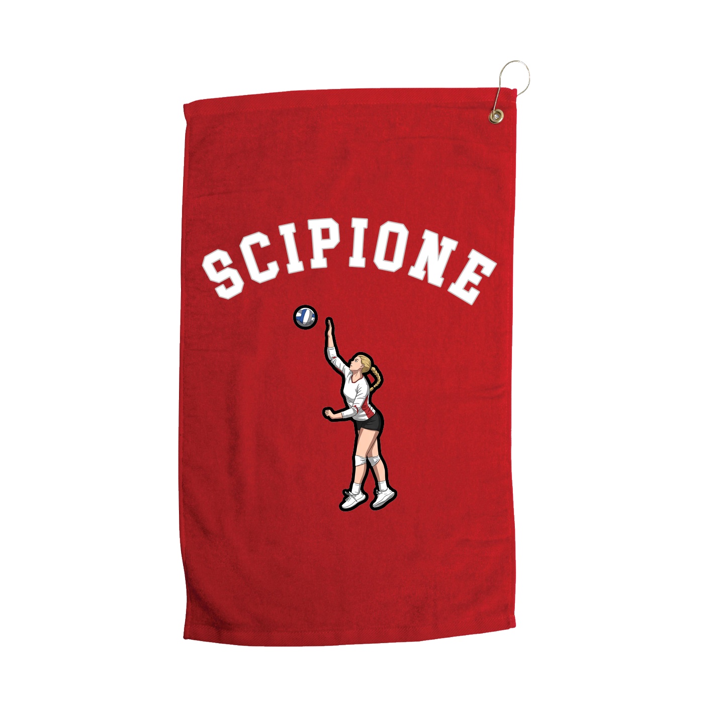 Golf Towel — Shirsey Arch in Red