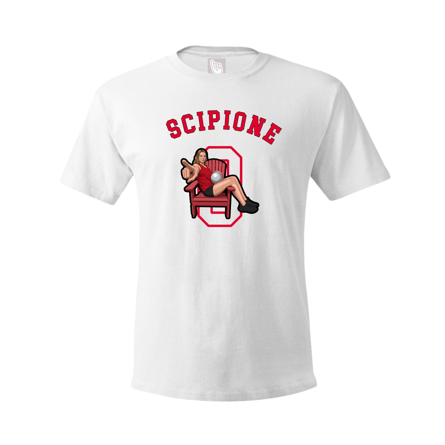 Youth Tee — Shirsey Arch in White