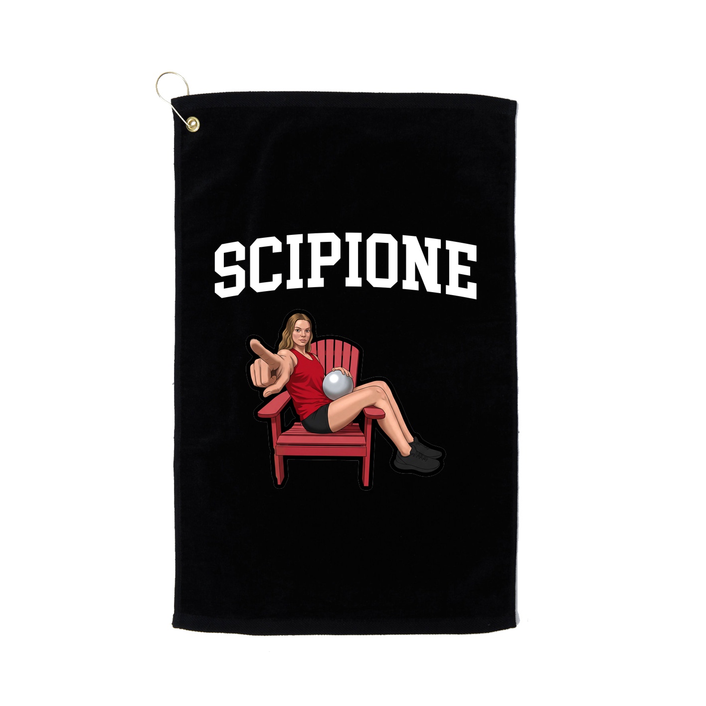 Golf Towel — Shirsey in Black