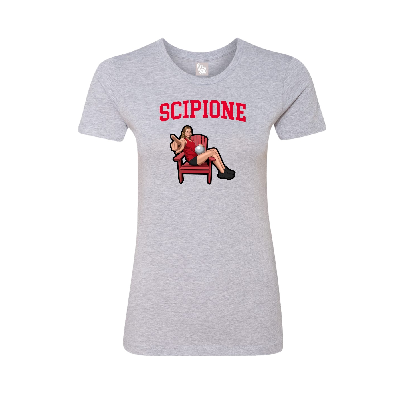 Womens Tee — Shirsey in Grey