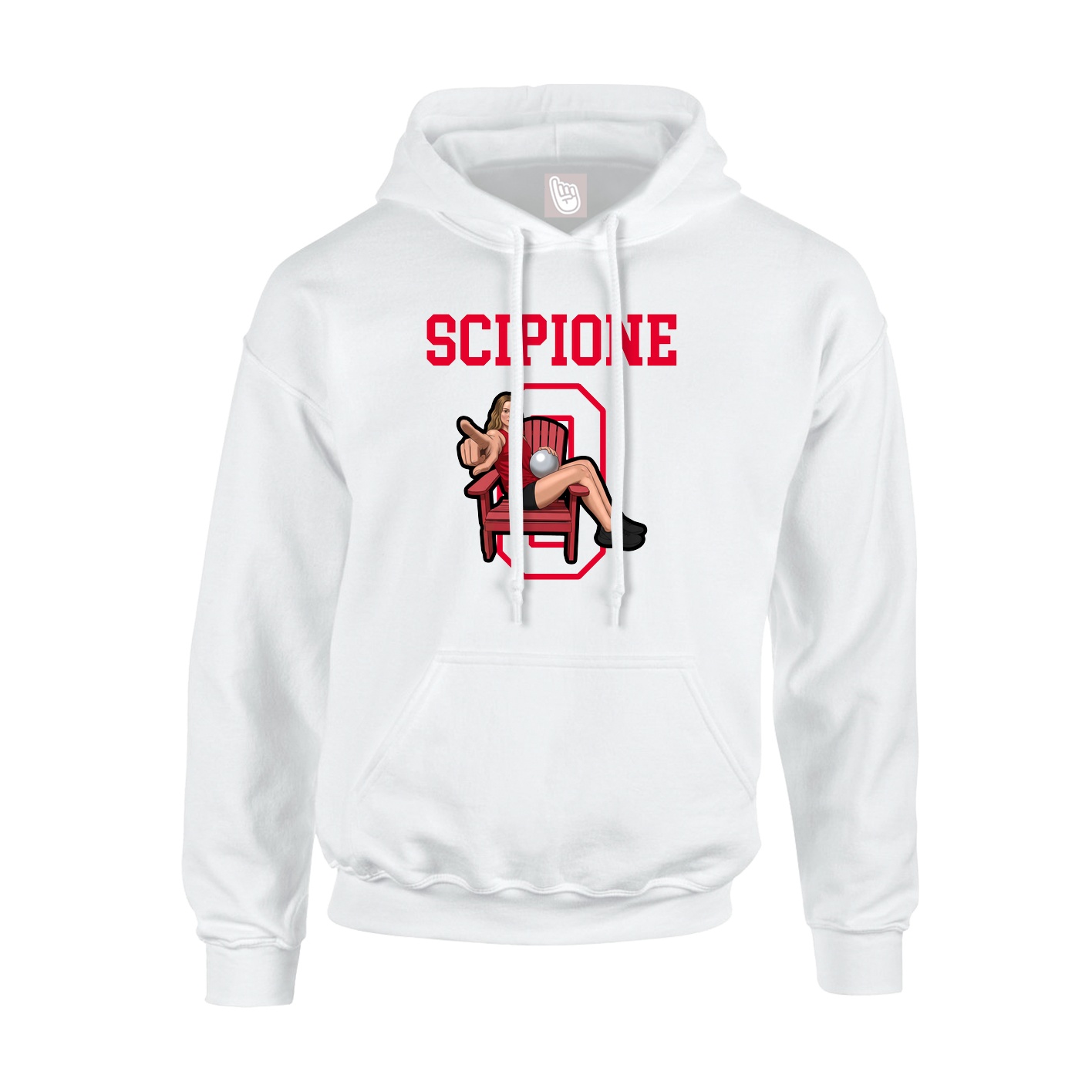 Youth Hoodie — Shirsey in White