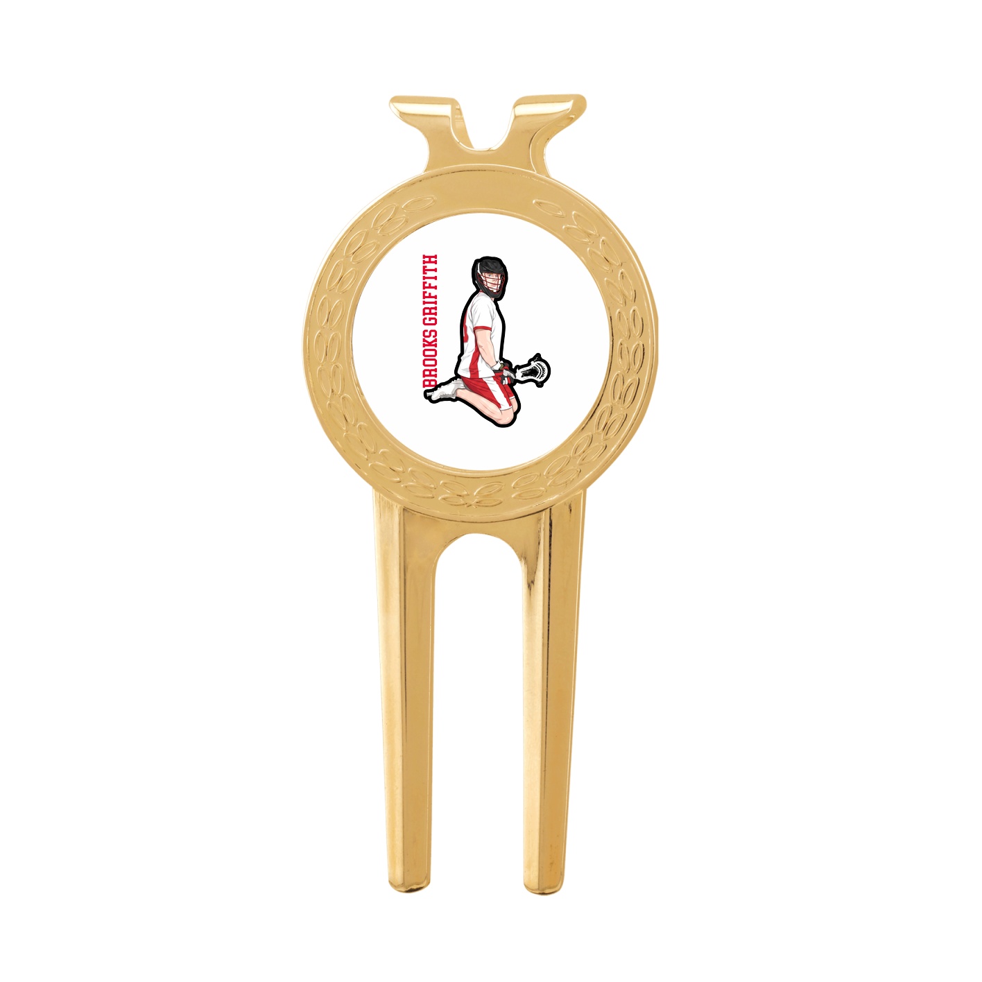Divot Tool with Ball Marker — Name Vertical in Classic
