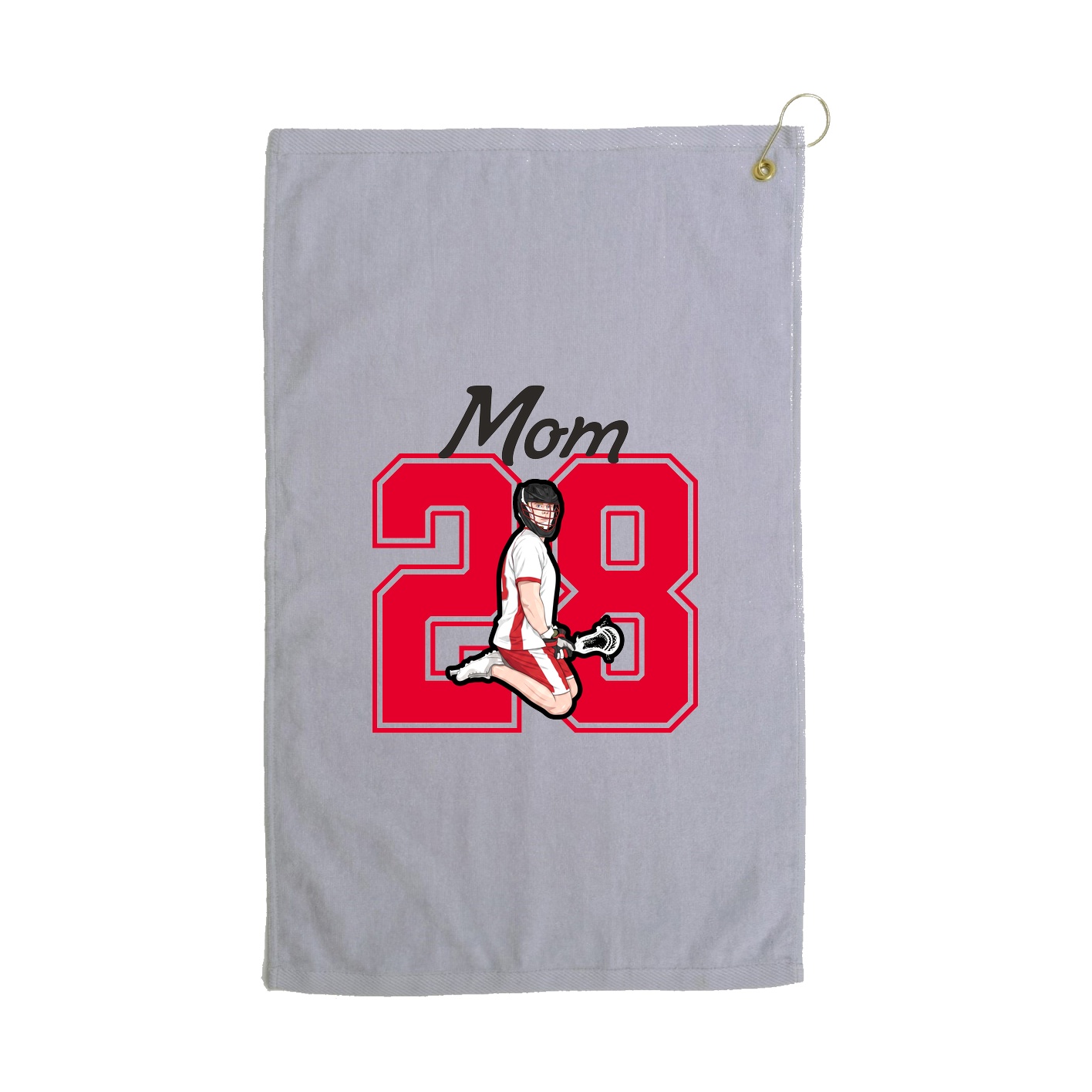 Golf Towel — Mothers Day Shirsey in Grey