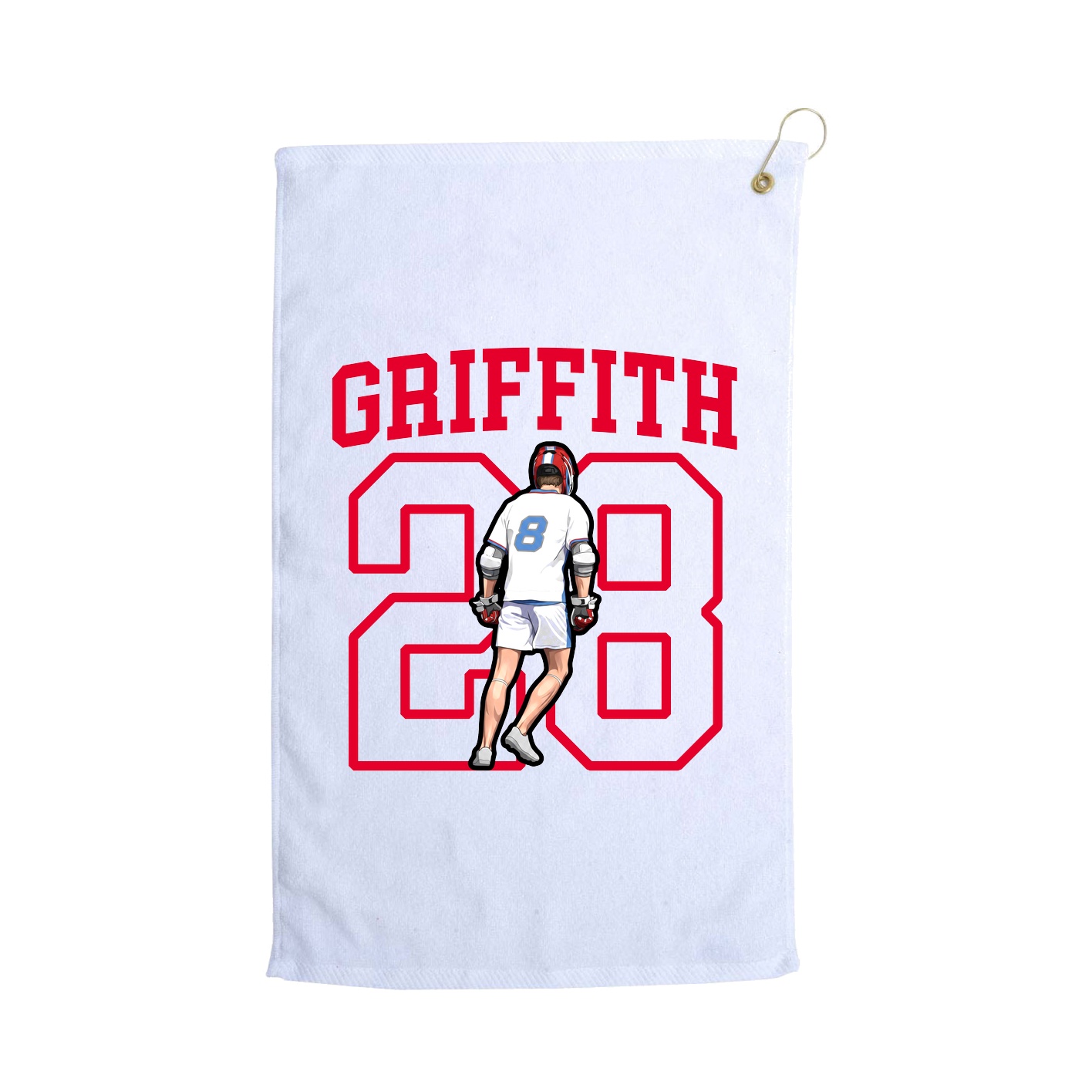 Golf Towel — Shirsey in White