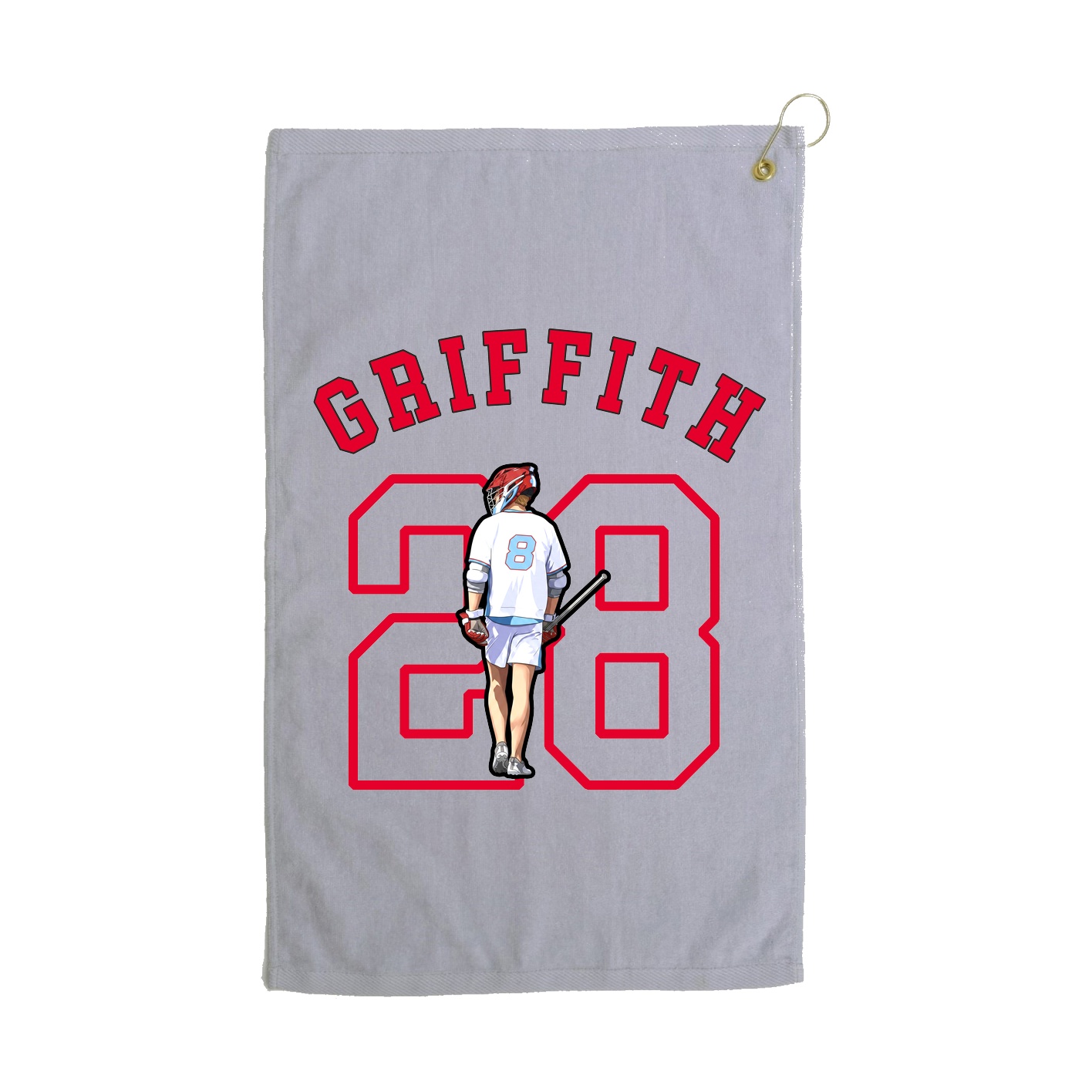 Golf Towel — Shirsey Arch in Grey