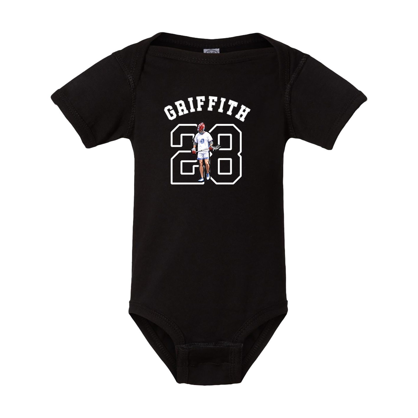 Baby Onesie — Shirsey Arch in Black