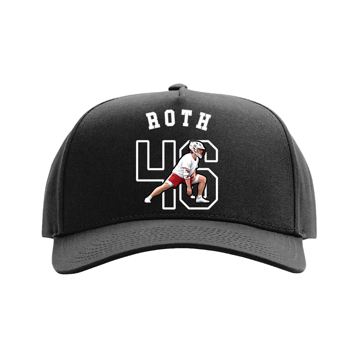 Full Fabric Five-Panel Champ Cap