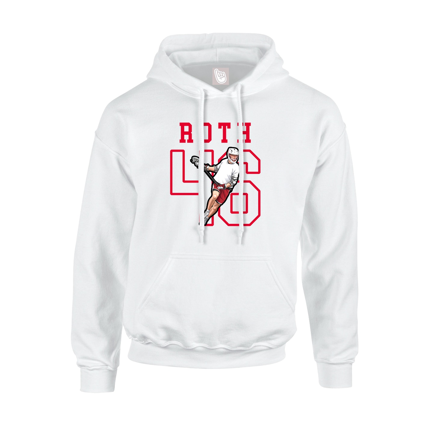 Hoodie — Shirsey in White