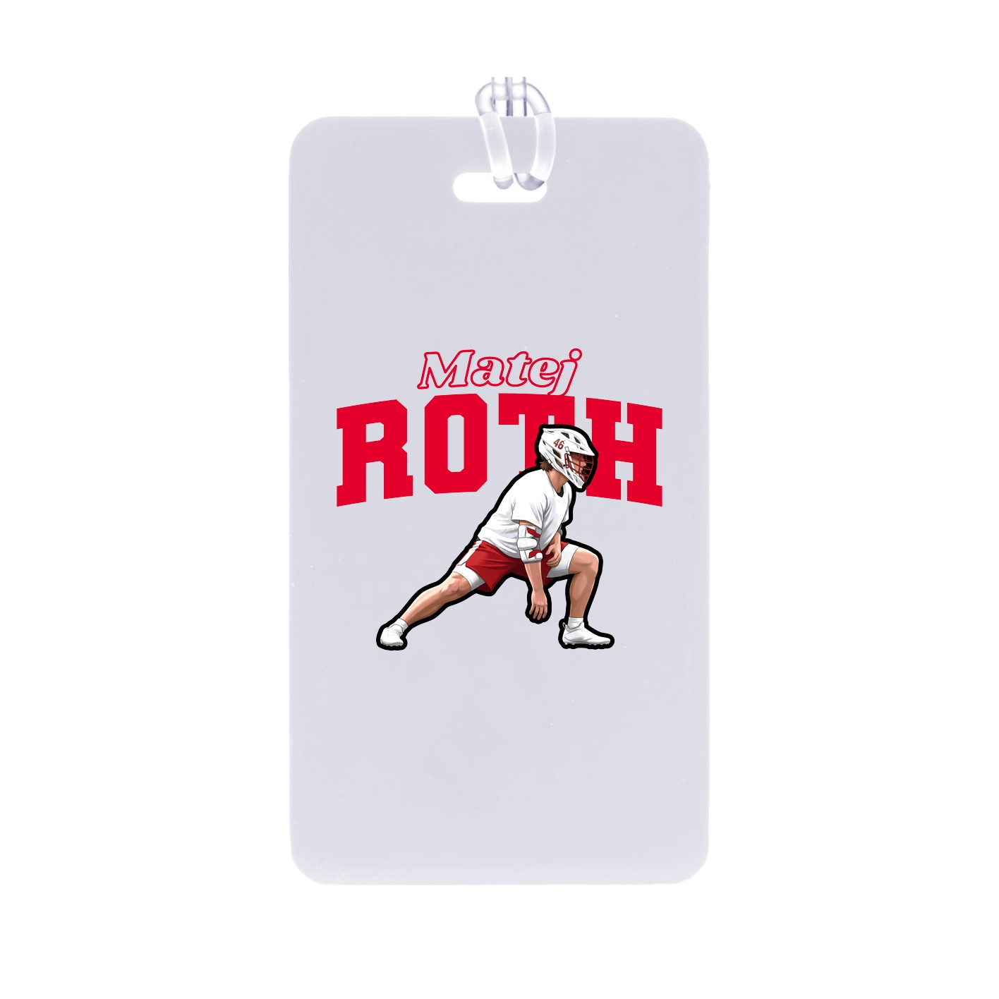 Bag Tag — Name Arch in Classic