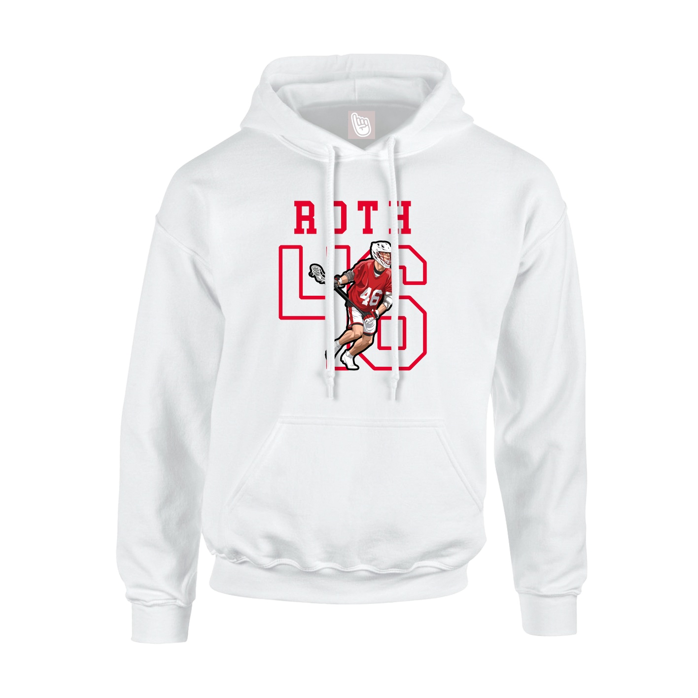 Youth Hoodie — Shirsey in White