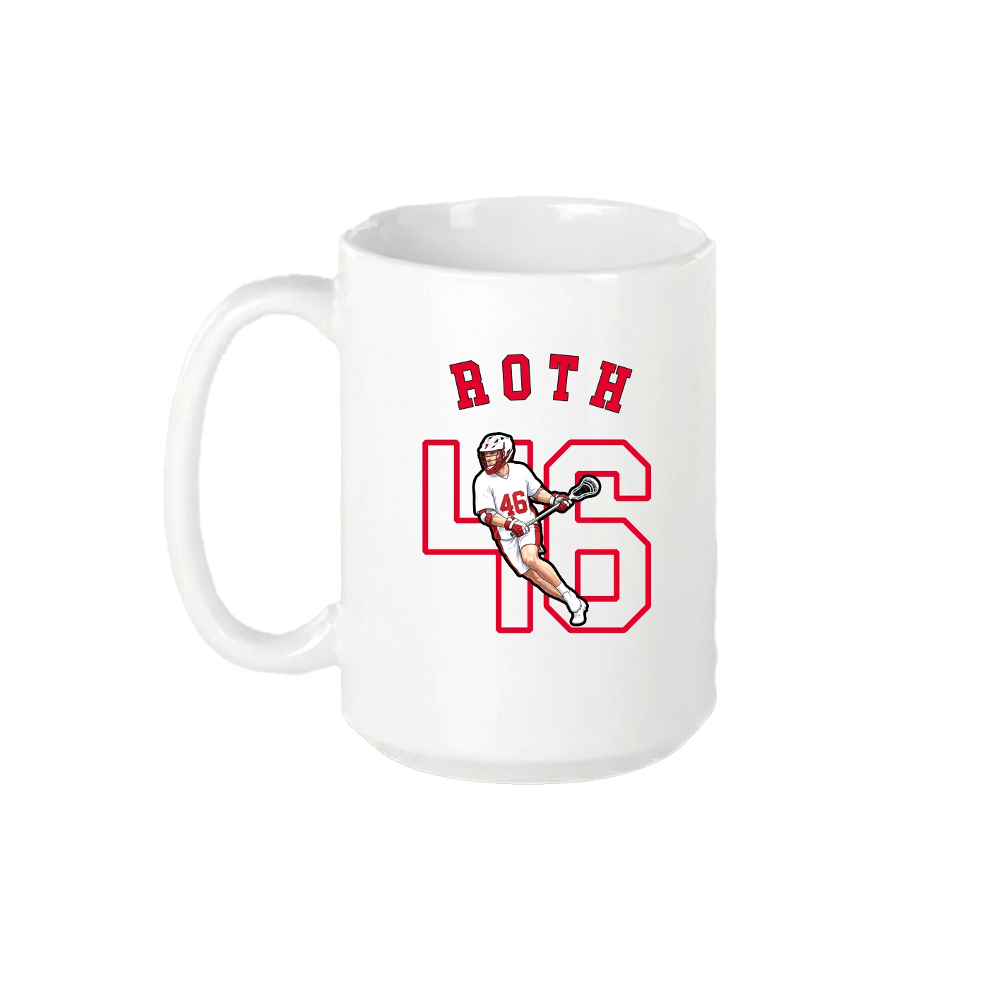 15oz Coffee Mug — Shirsey Arch in White