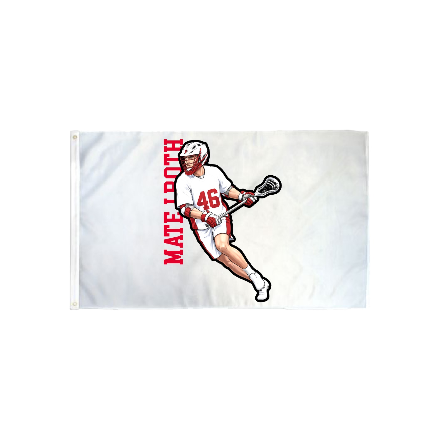 3x5 Flag — Name Vertical in Classic