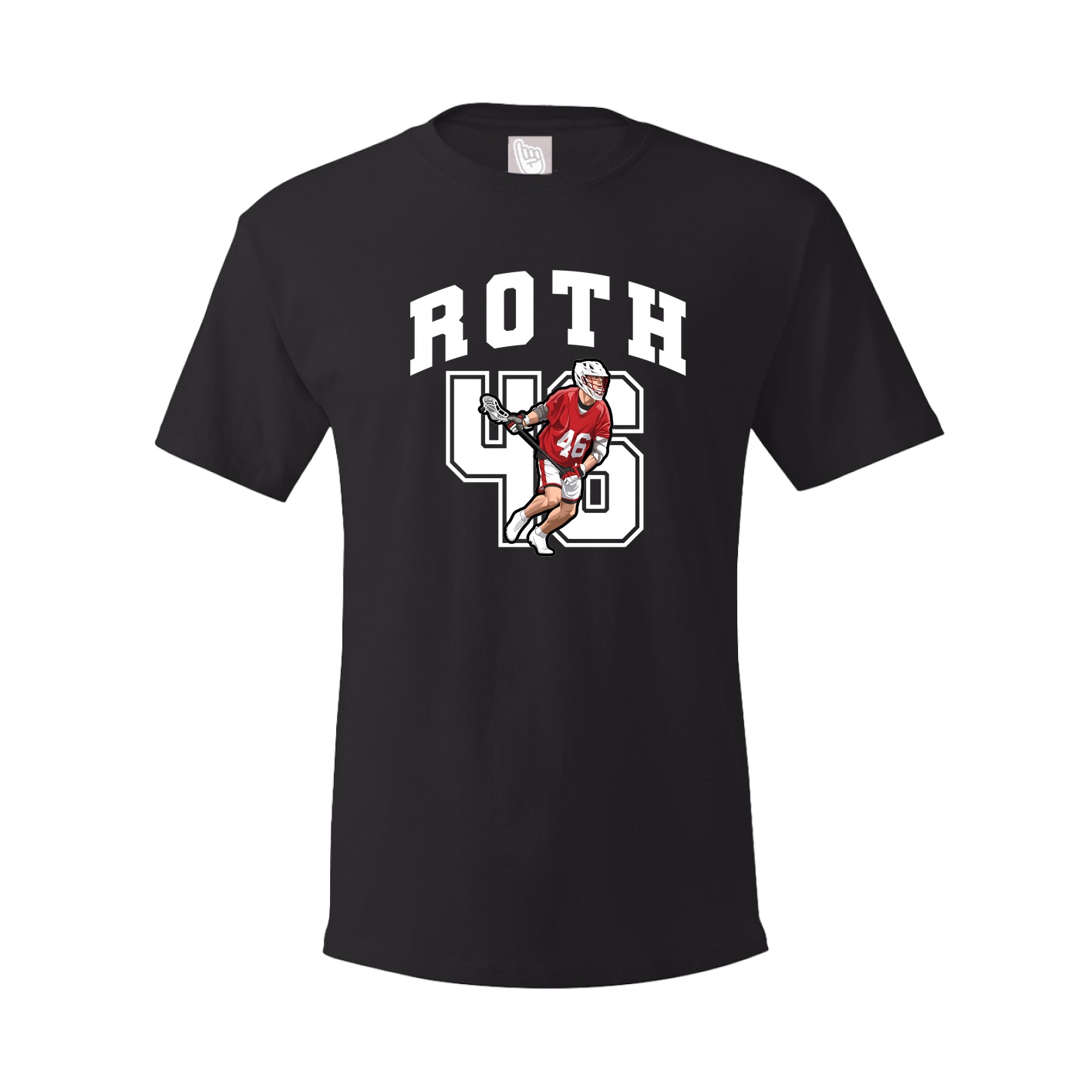 Youth Tee — Number in Black