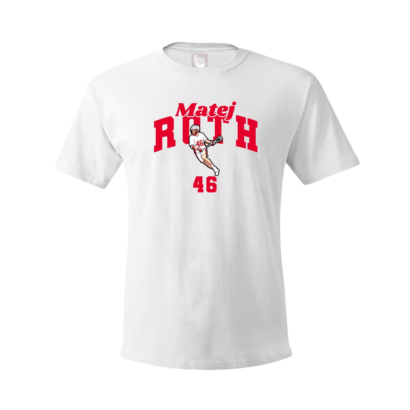 Youth Tee — Signature Arch in White