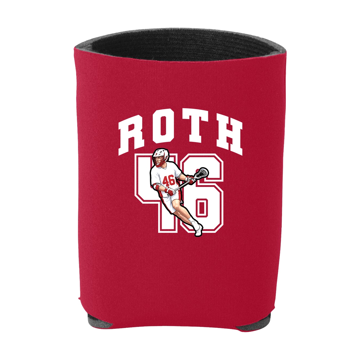 Can Holder — Number in Red