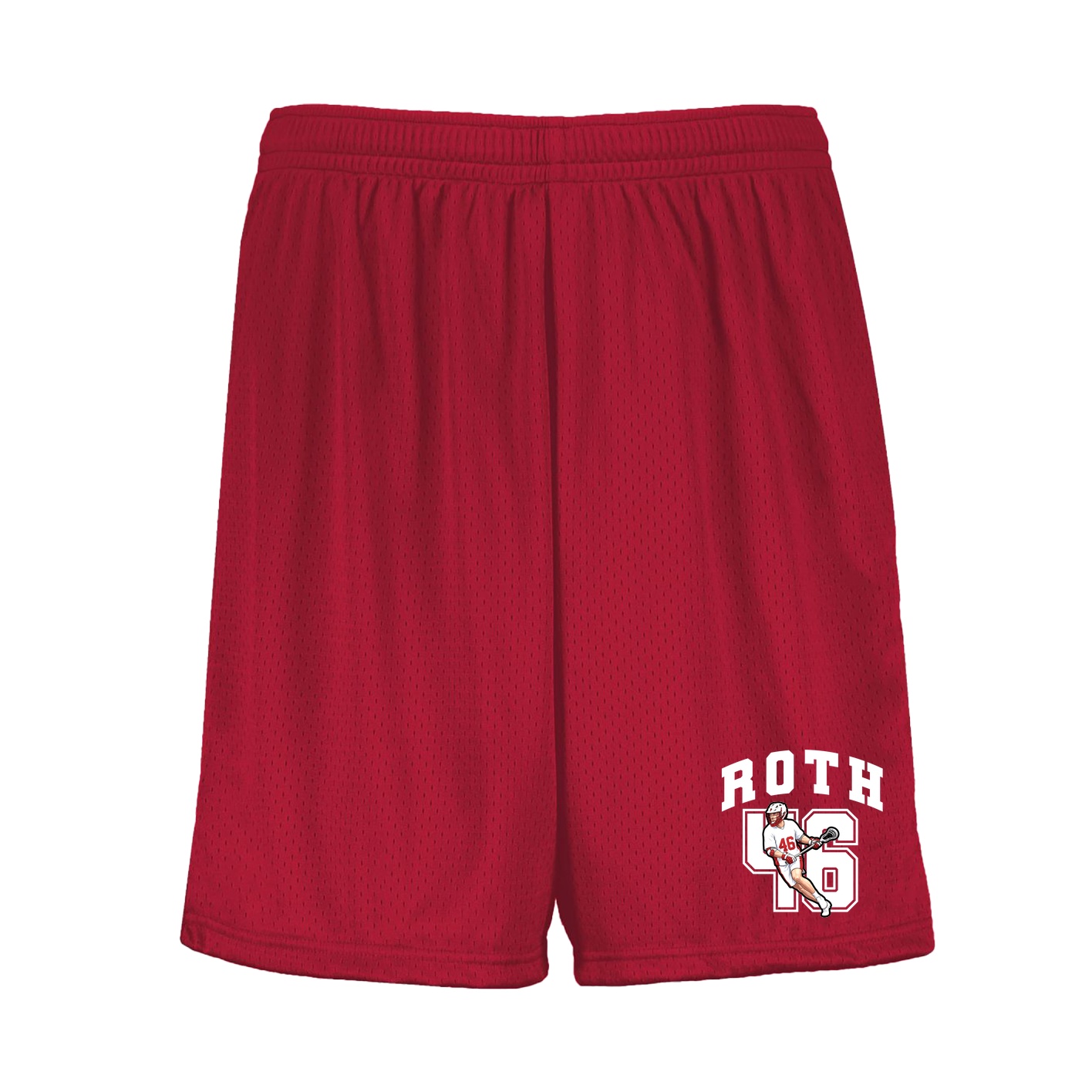 Shorts — Number in Red