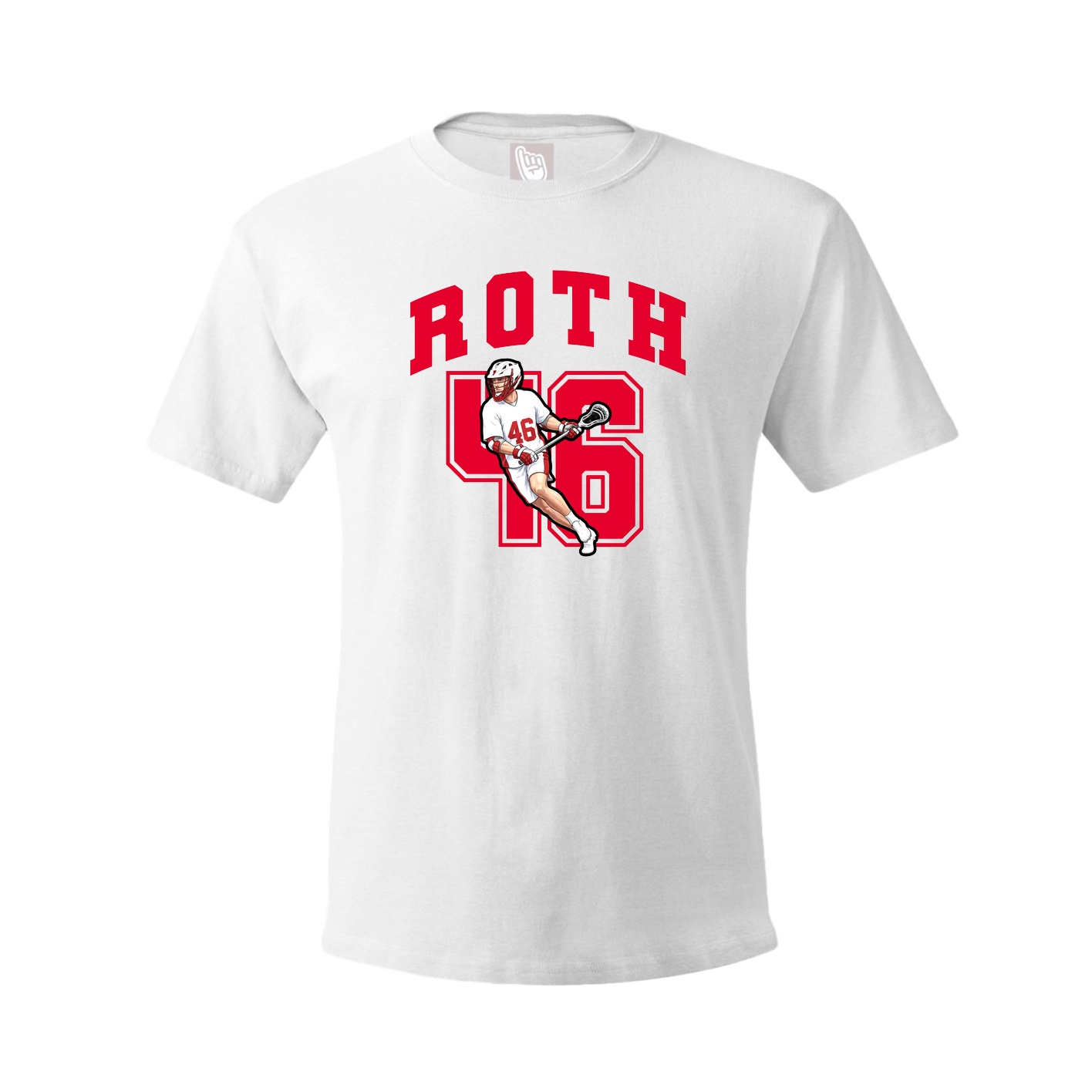 Tee — Number in White