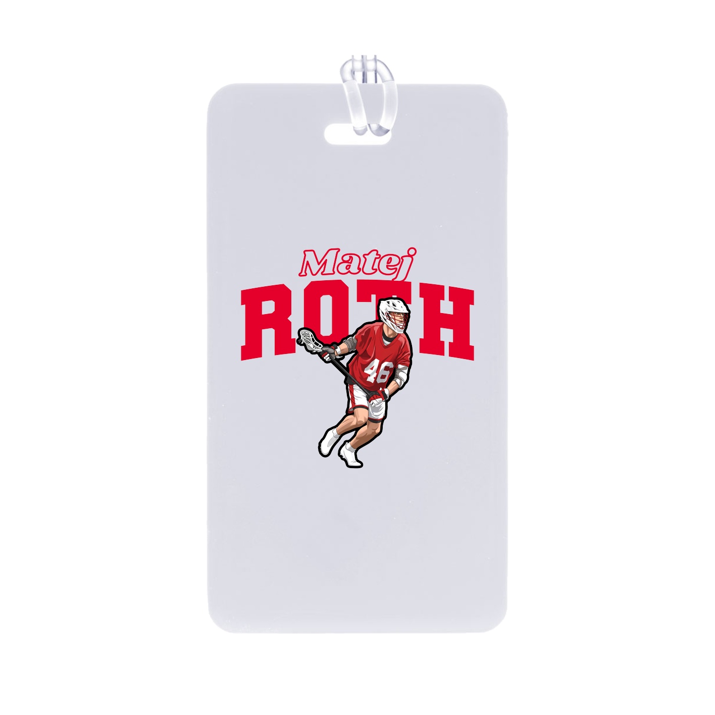 Bag Tag — Name Arch in Classic