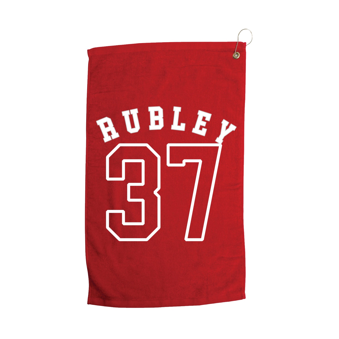 Golf Towel — Shirsey Arch in Red