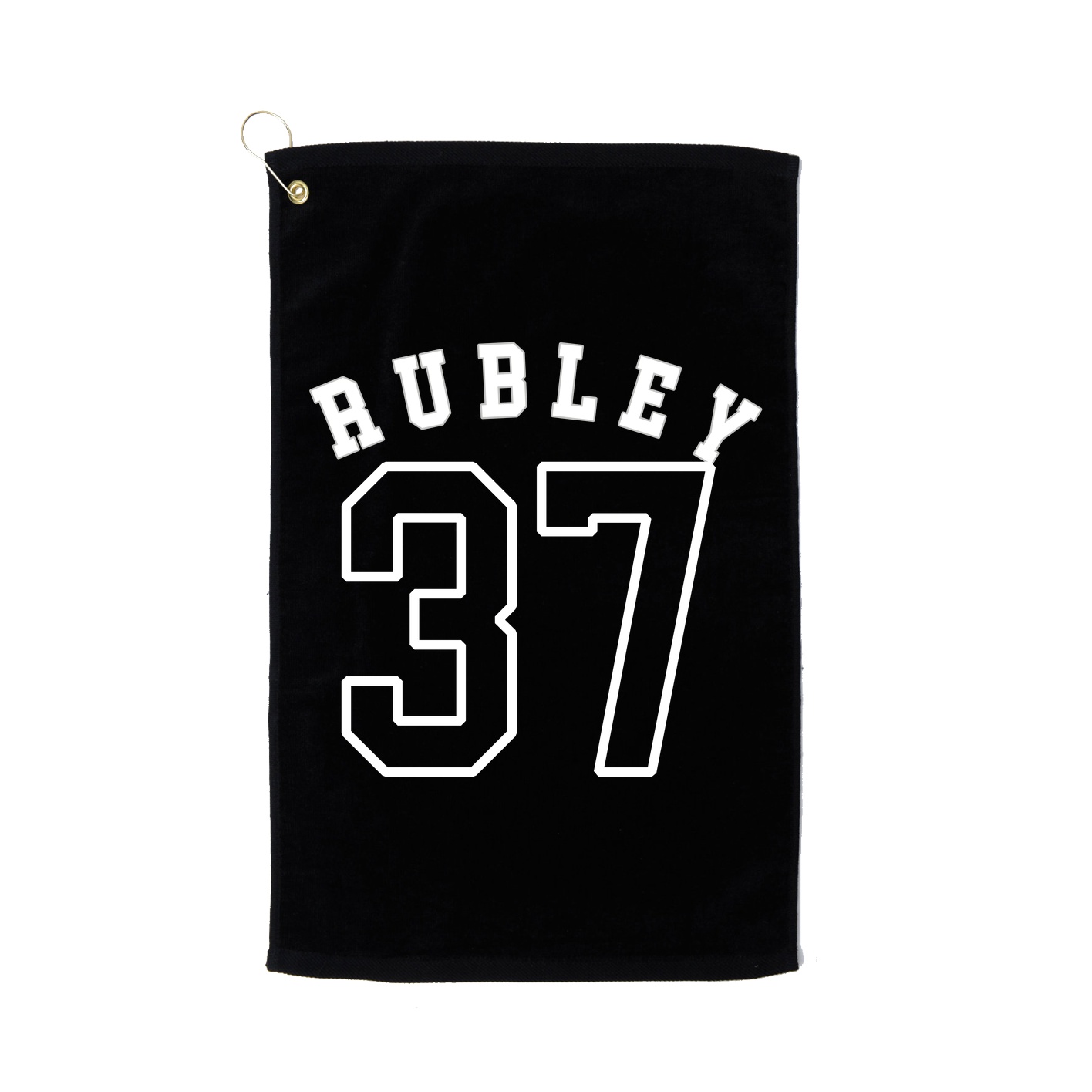 Golf Towel — Shirsey Arch in Black