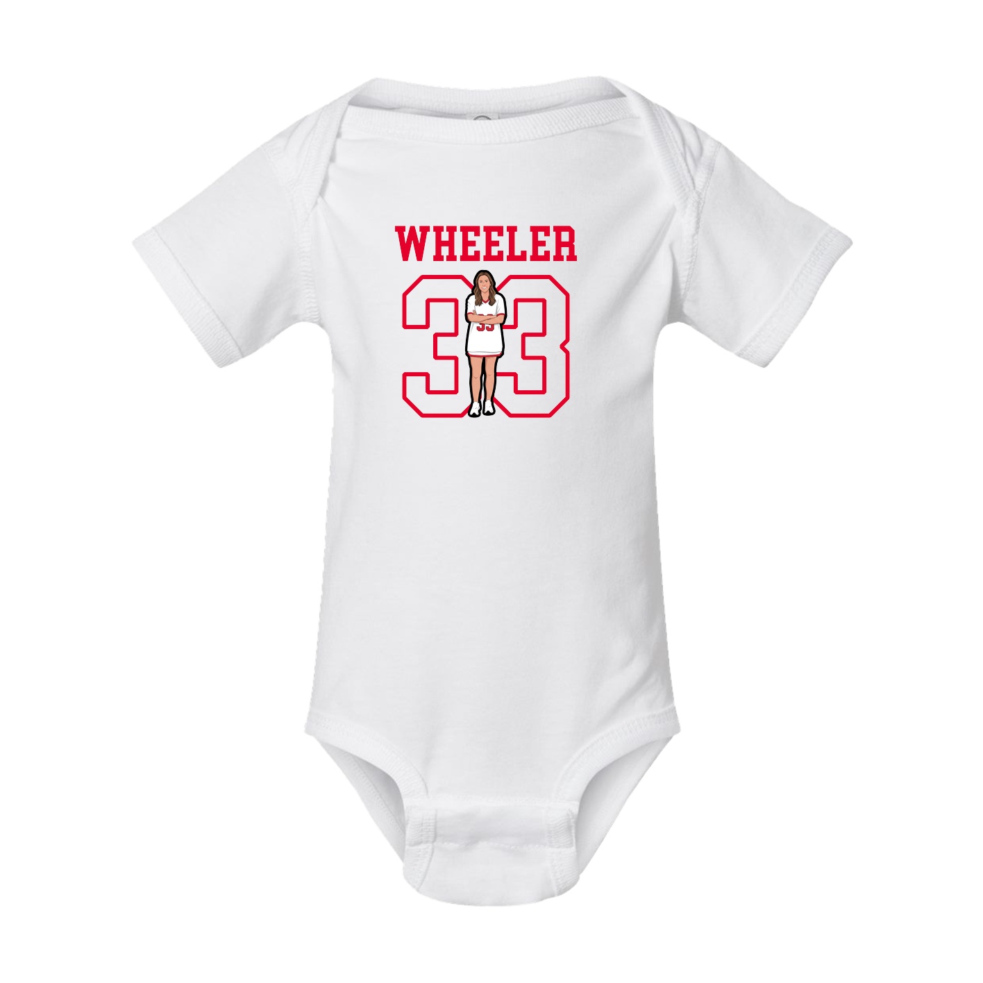 Baby Onesie — Shirsey in White