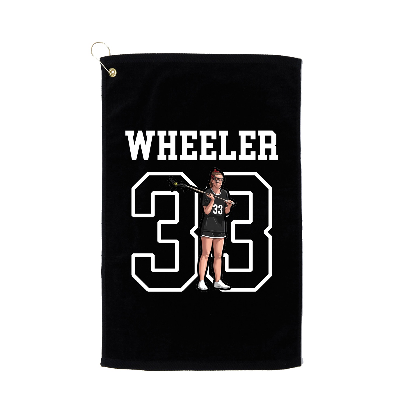 Golf Towel — Shirsey in Black