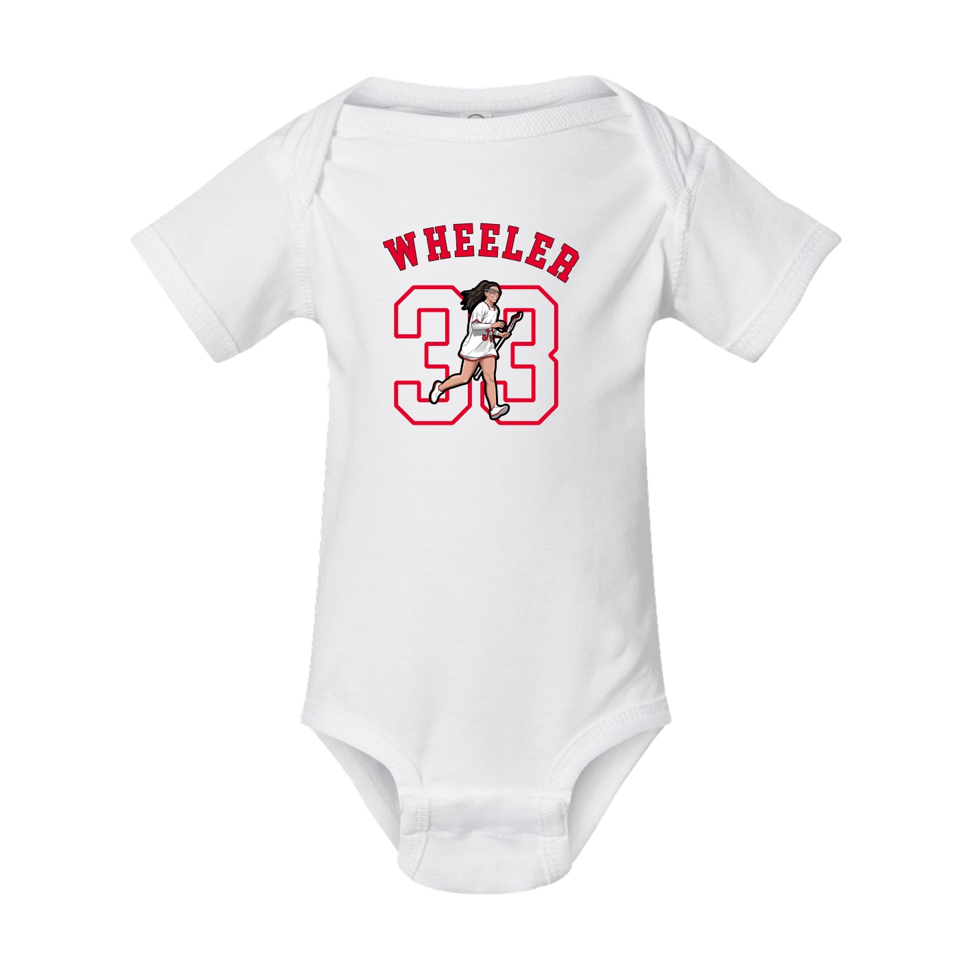 Baby Onesie — Shirsey Arch in White