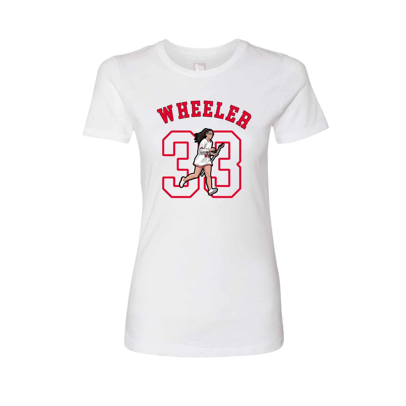 Womens Tee — Shirsey Arch in White