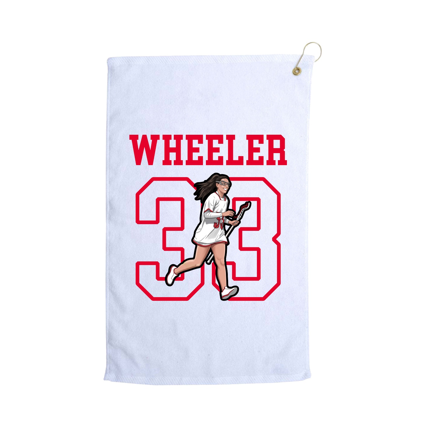 Golf Towel — Shirsey in White