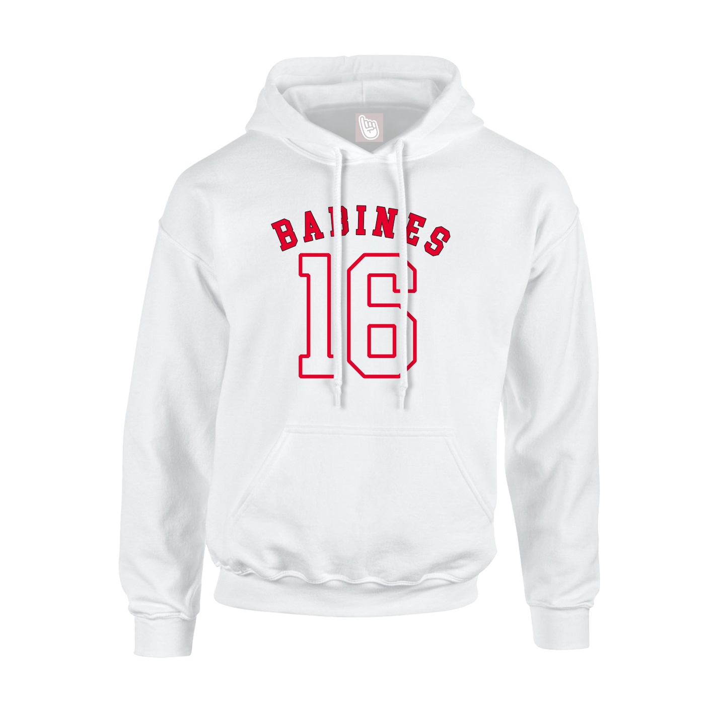 Hoodie — Shirsey Arch in White