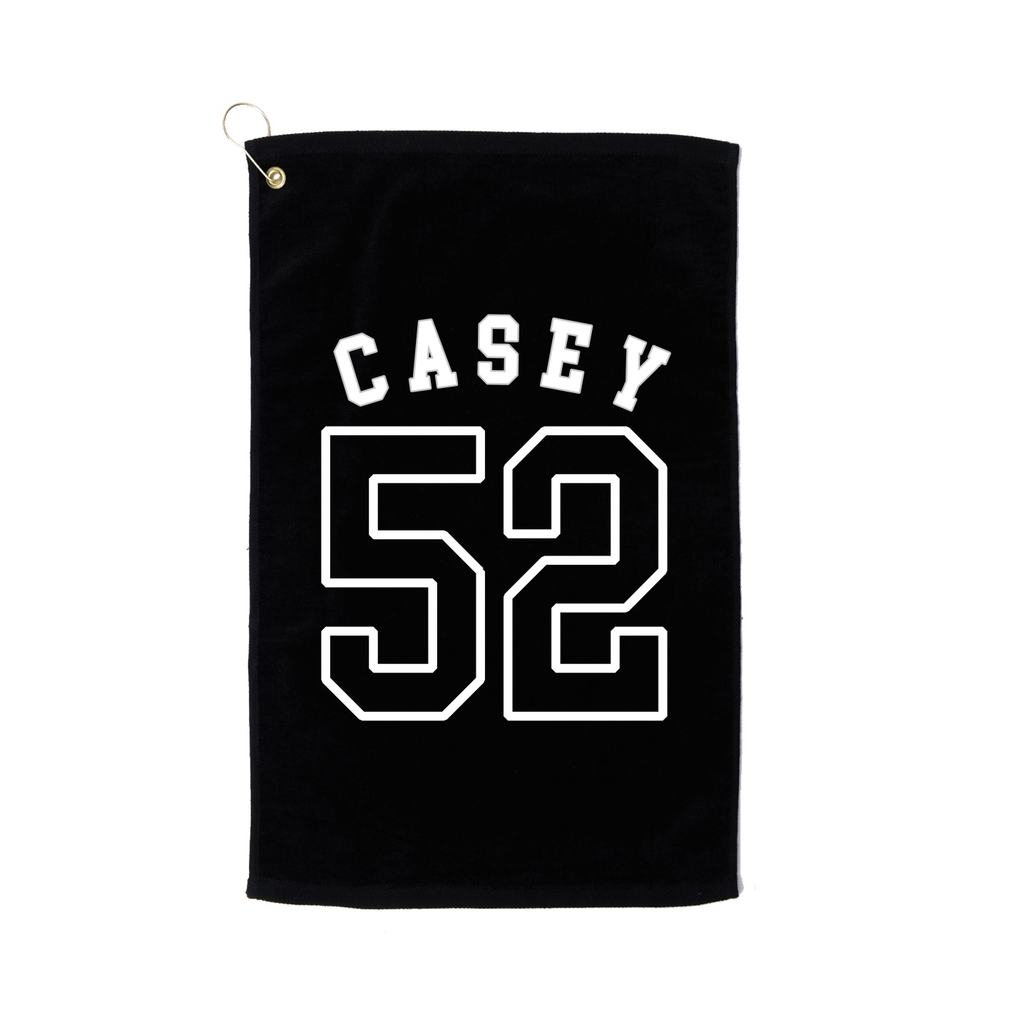 Golf Towel — Shirsey Arch in Black