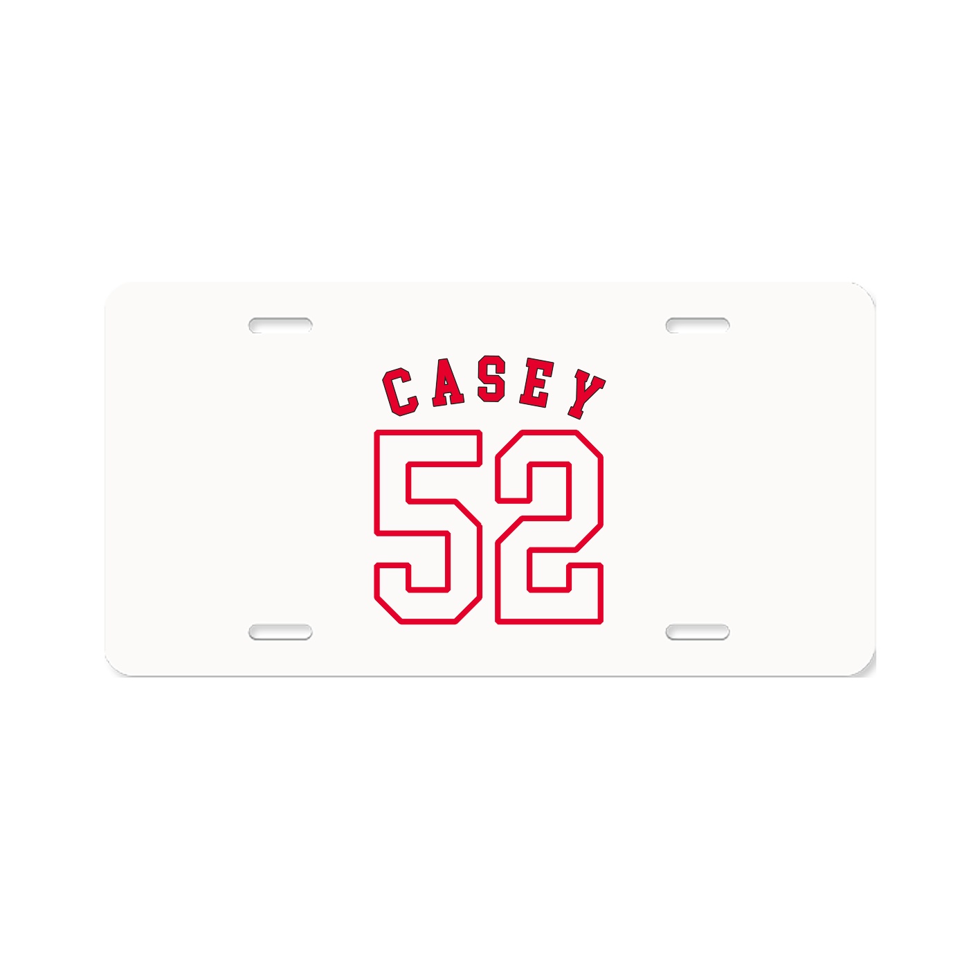 License Plate — Shirsey Arch in Classic