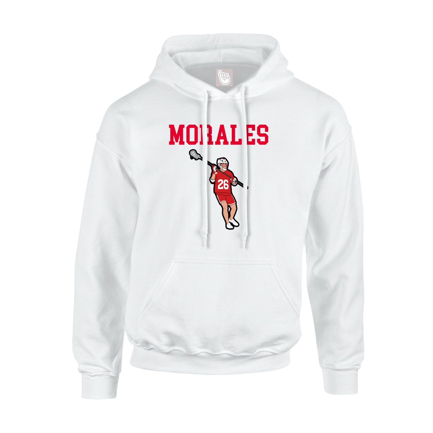Youth Hoodie — Shirsey in White
