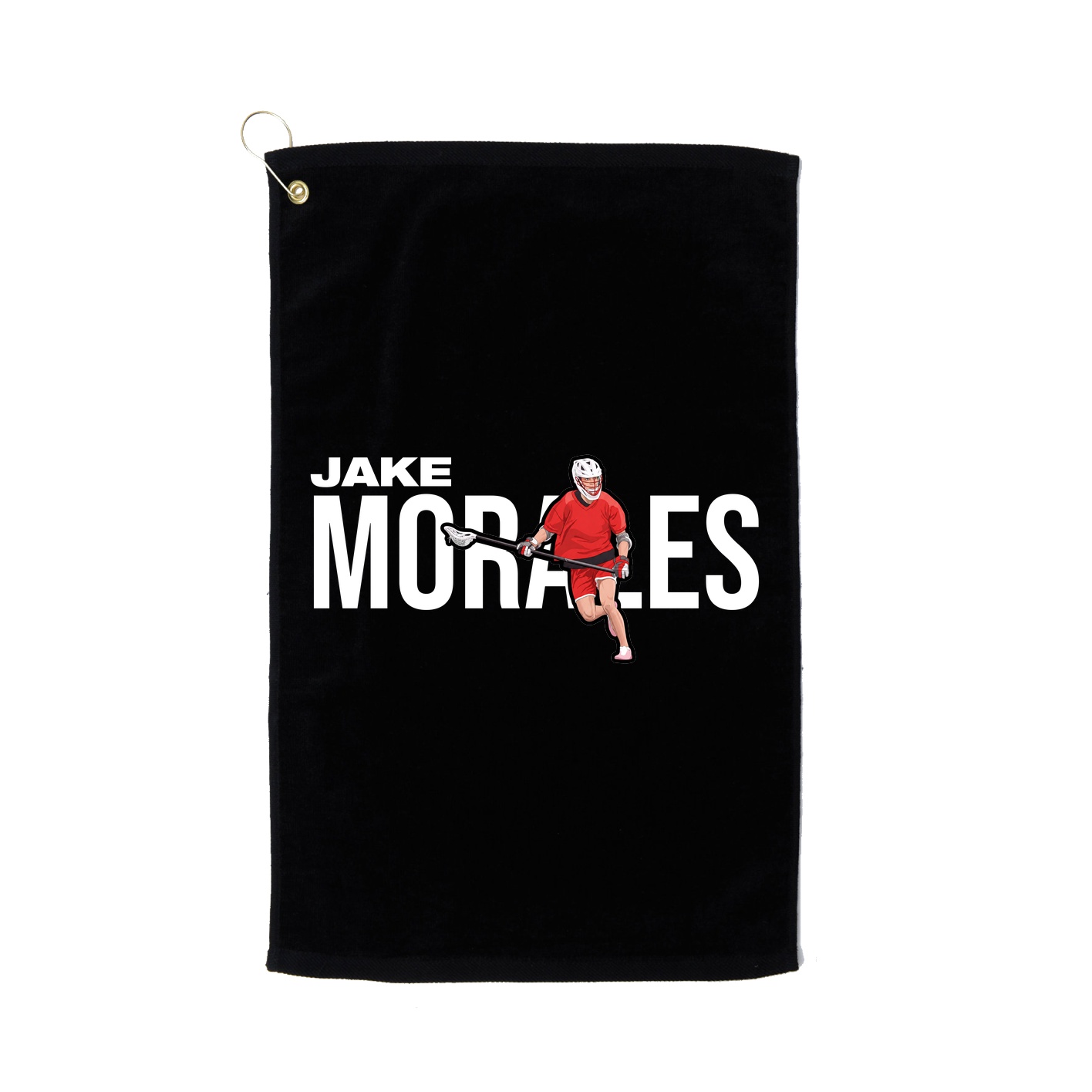 Golf Towel — Player Name in Black
