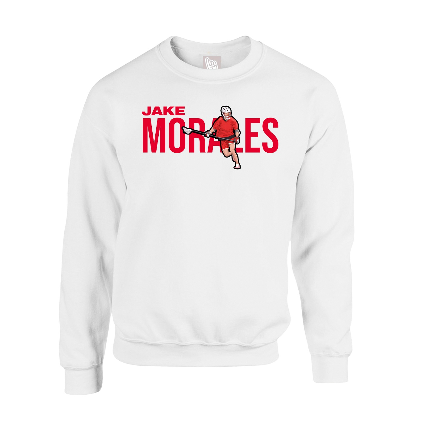 Fleece Crew — Player Name in White