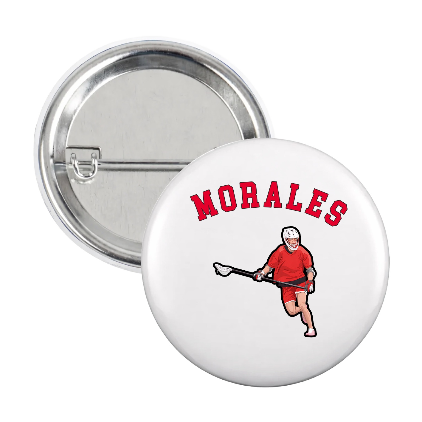 Game Day Button — Shirsey Arch in White