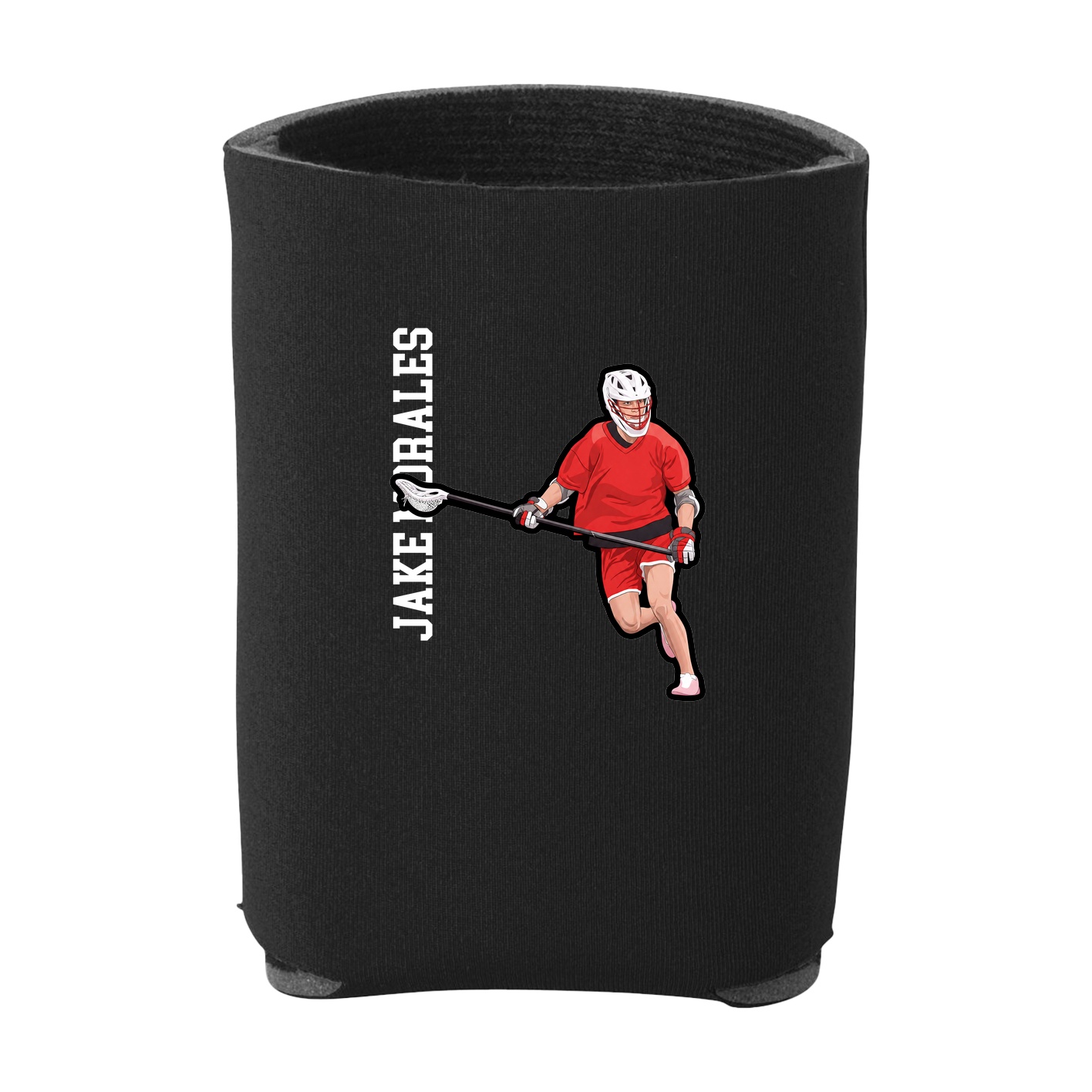 Can Holder — Name Vertical in Black