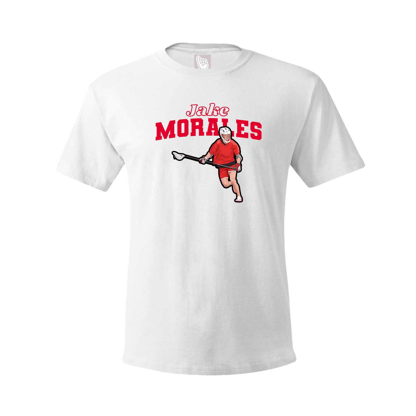 Tee — Name Arch in White