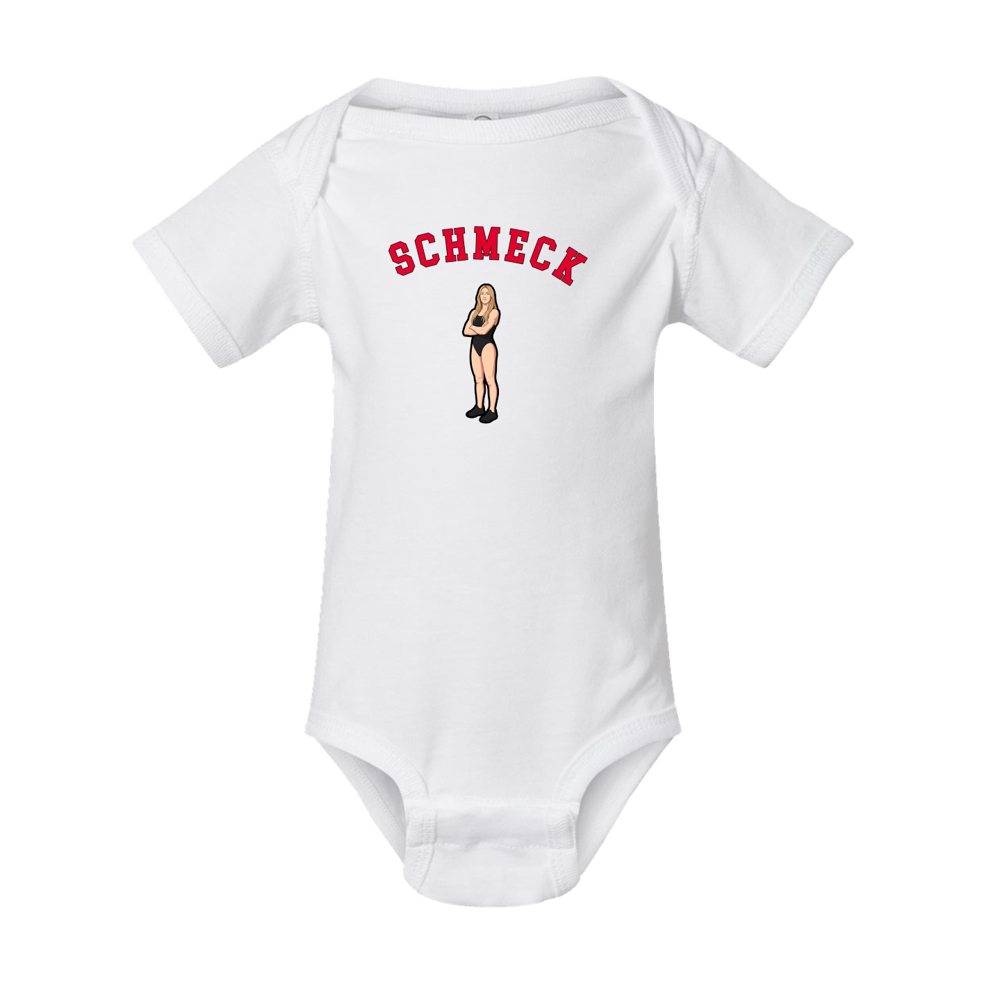 Baby Onesie — Shirsey Arch in White