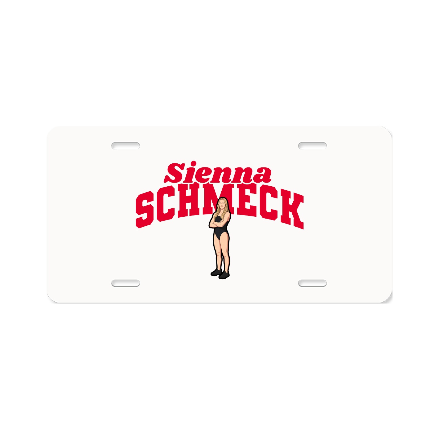 License Plate — Signature Arch in Classic