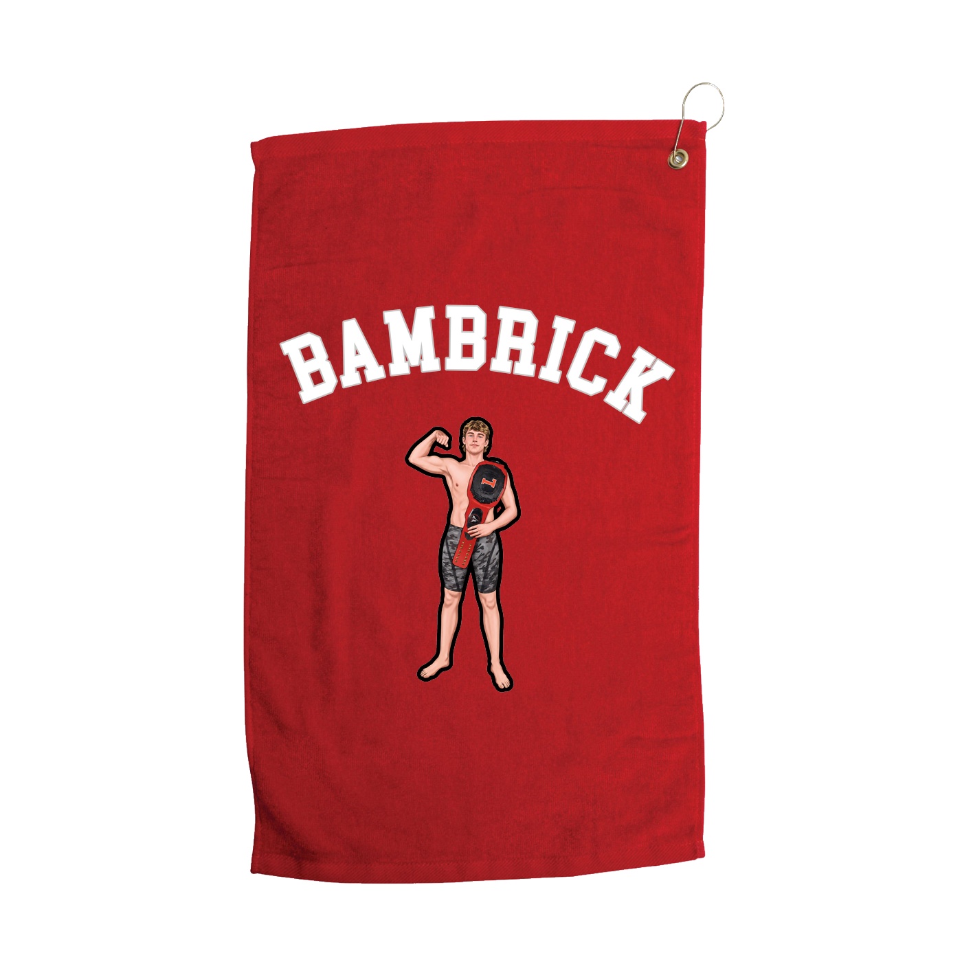 Golf Towel — Shirsey Arch in Red