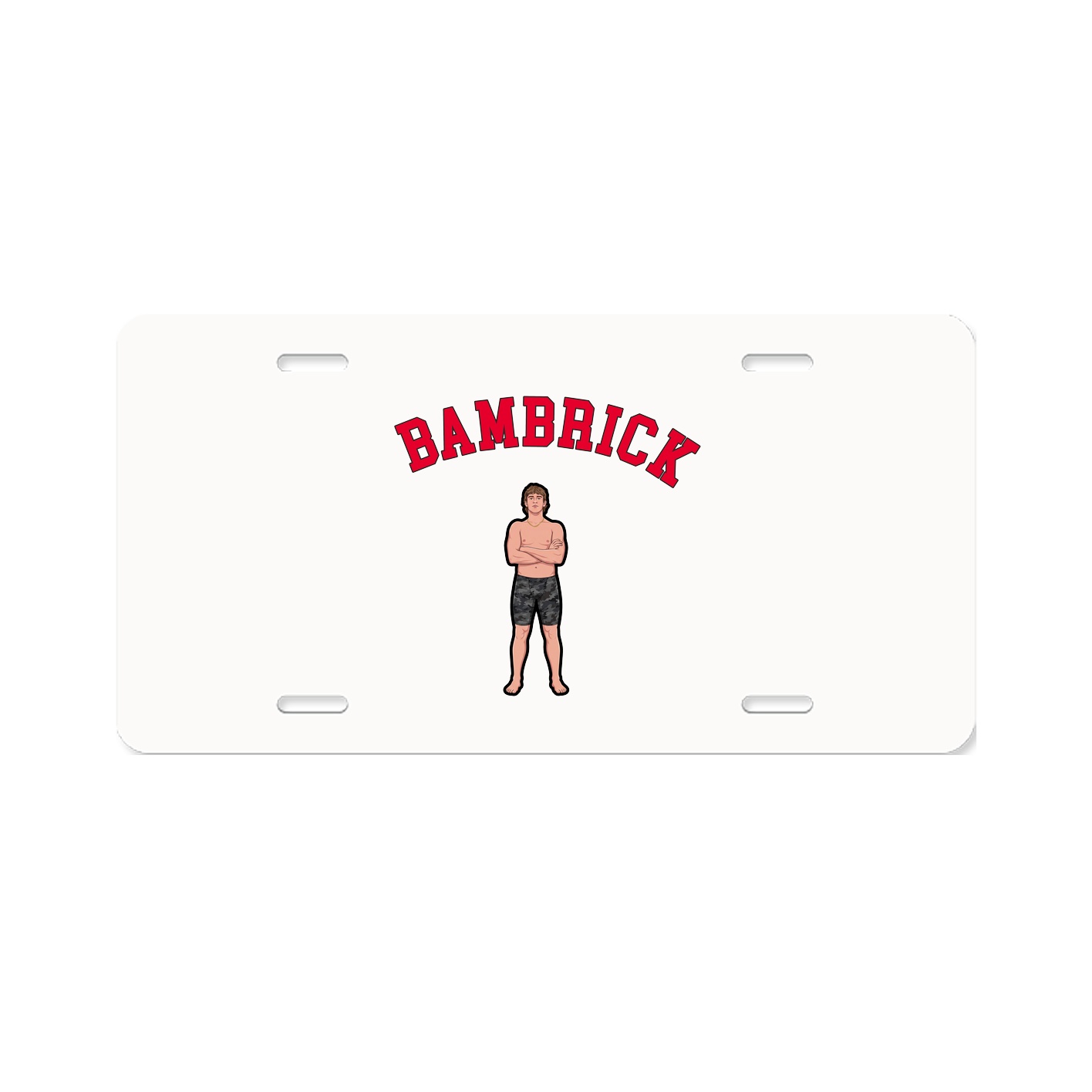 License Plate — Shirsey Arch in Classic