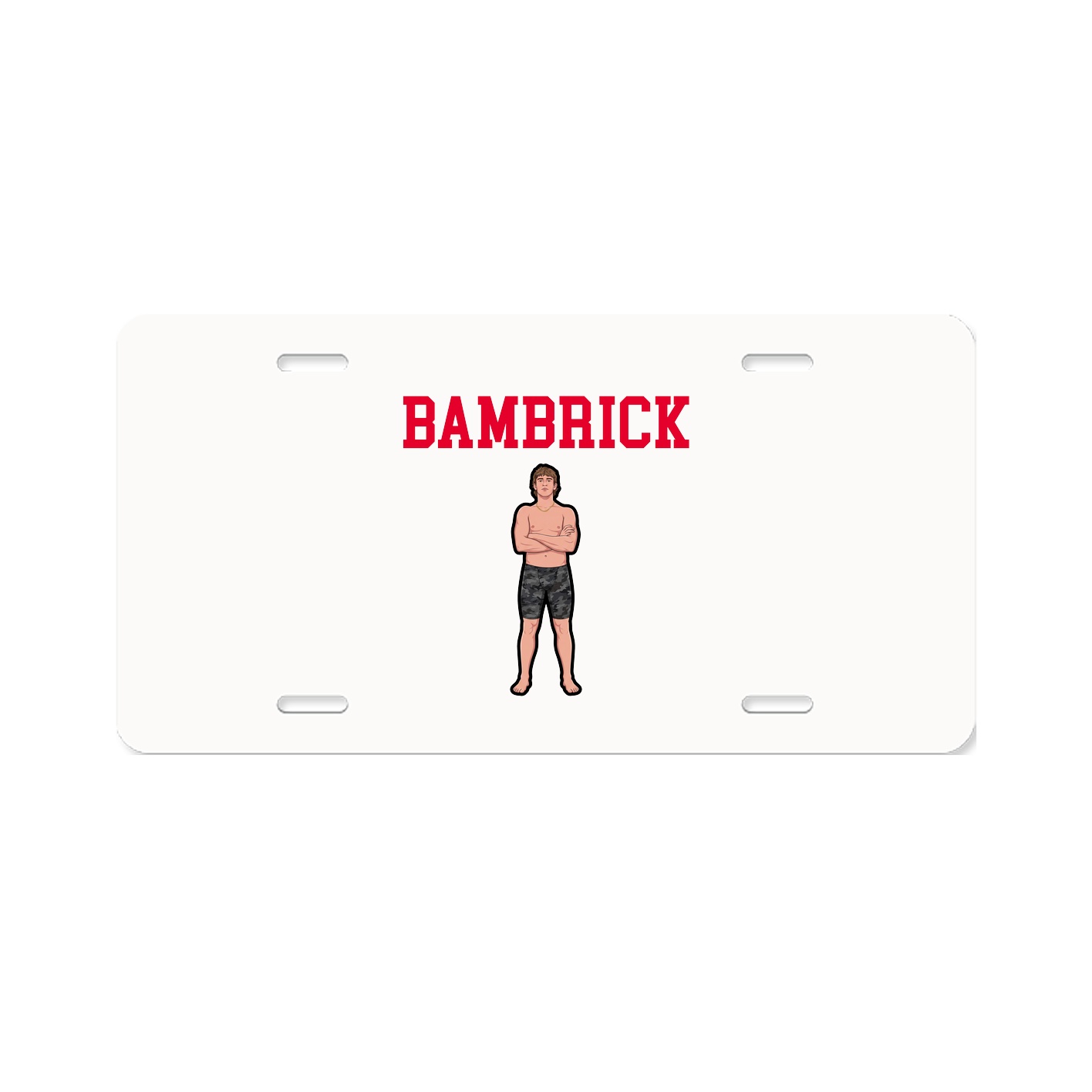 License Plate — Shirsey in Classic