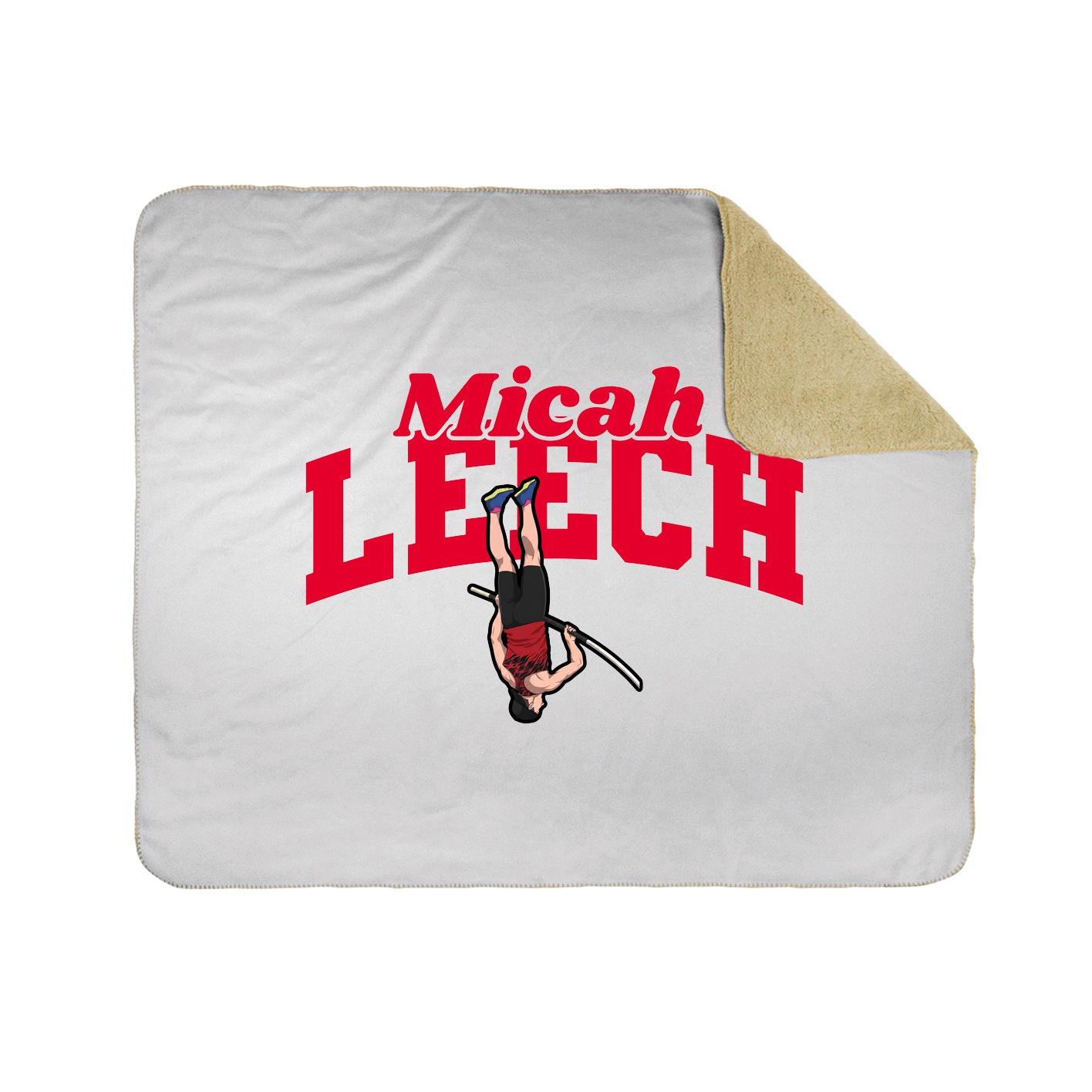 Throw Blanket — Signature Arch in White