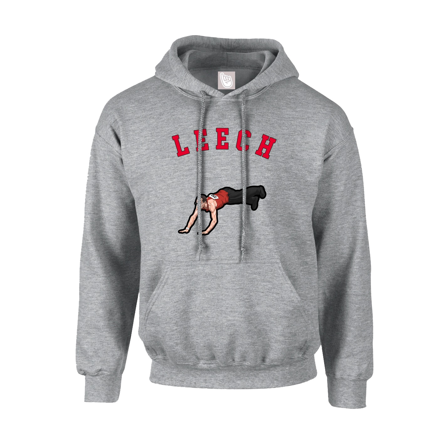 Youth Hoodie — Shirsey Arch in Grey