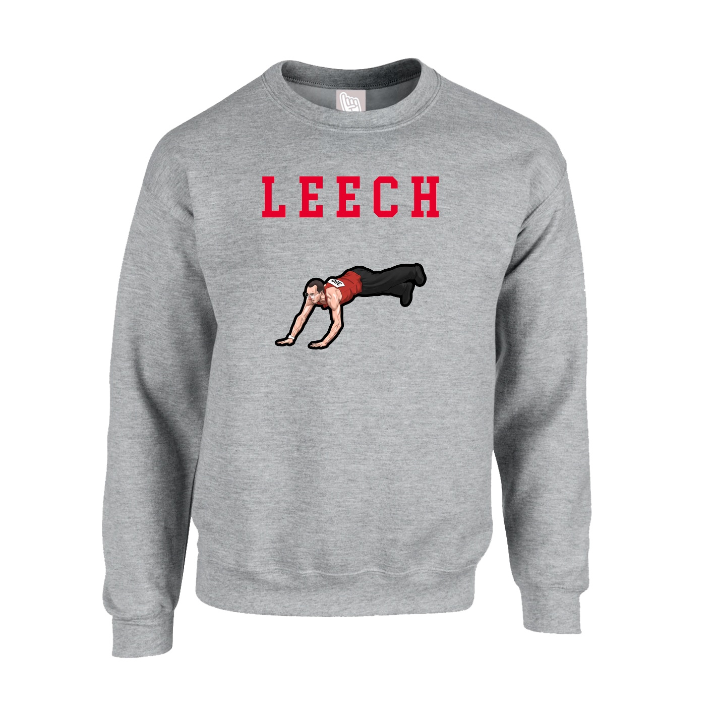 Fleece Crew — Shirsey in Grey
